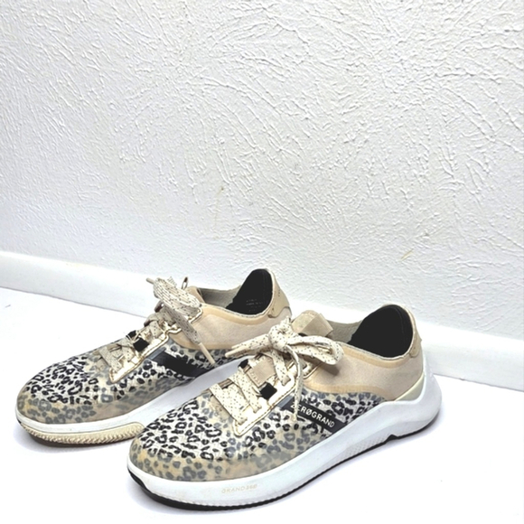 Cole Haan Shoes - Cole Haan Animal Print Zerøgrand Winner Tennis Sneaker Women's Size 5